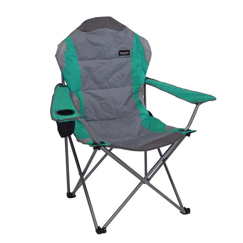 Folding Chair with Cup Holder and Carry Bag - Jumbo Deluxe Design